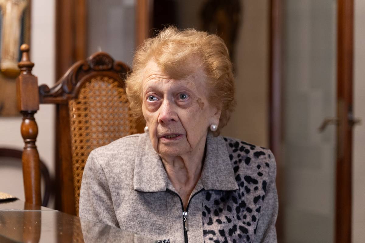 Pepita Bullo, veïna centenària de Sabadell 