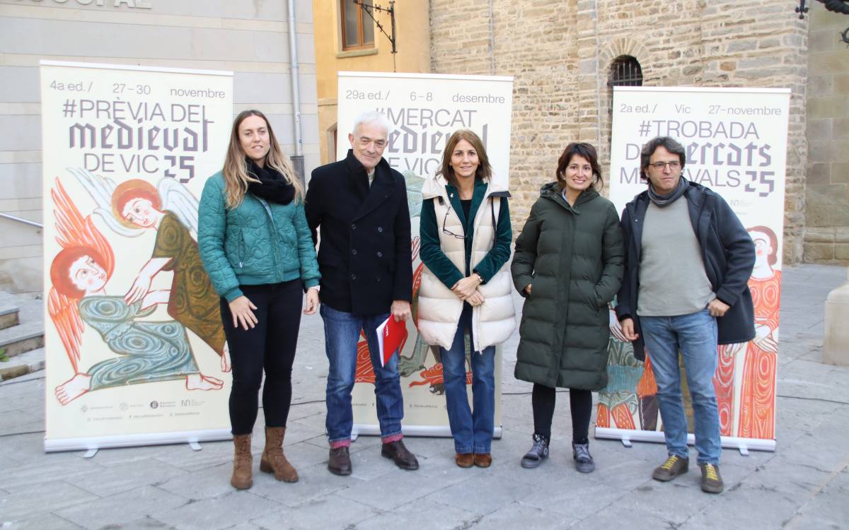 Presentació del Mercat Medeival de Vic 2025.