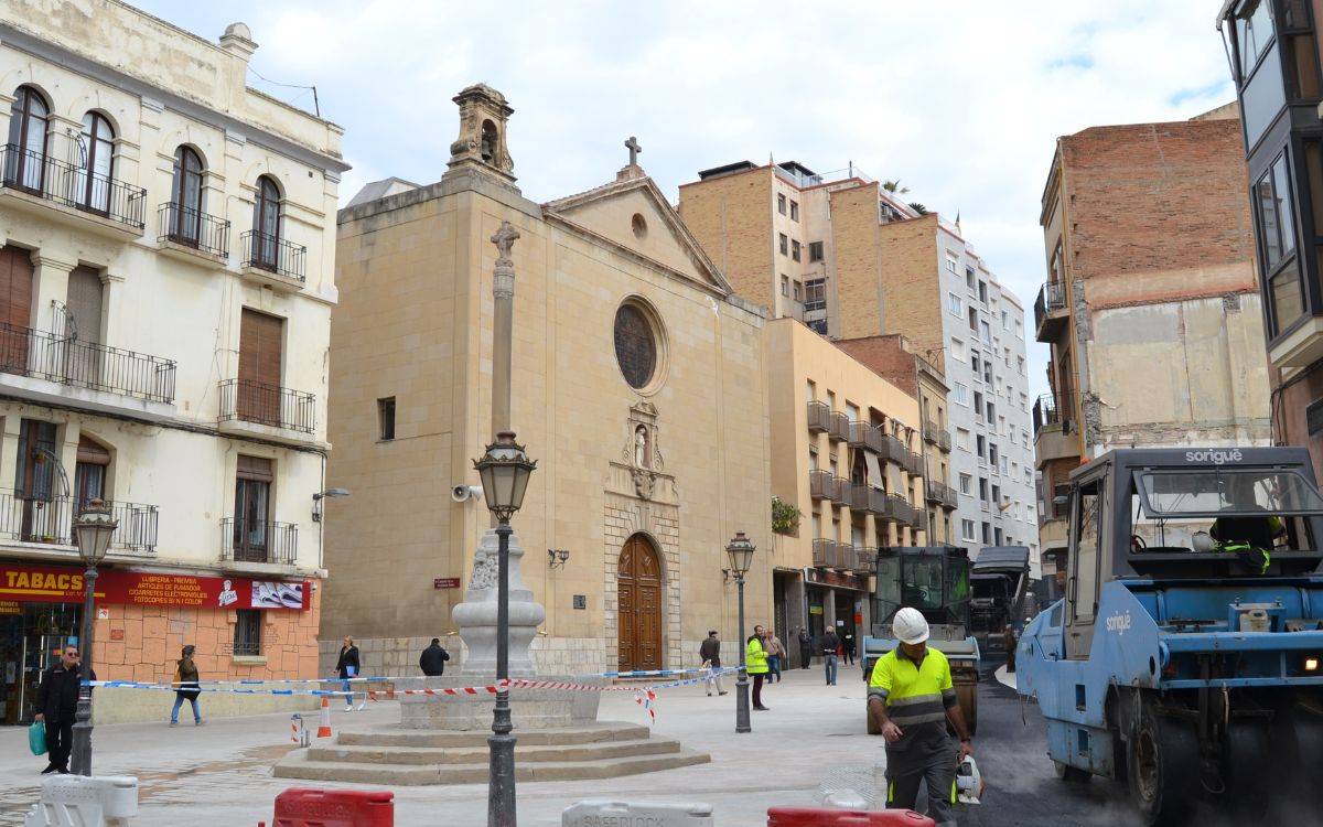 El temple de la Puríssima Sang de Reus tanca temporalment per actuacions urgents de manteniment i sanejament