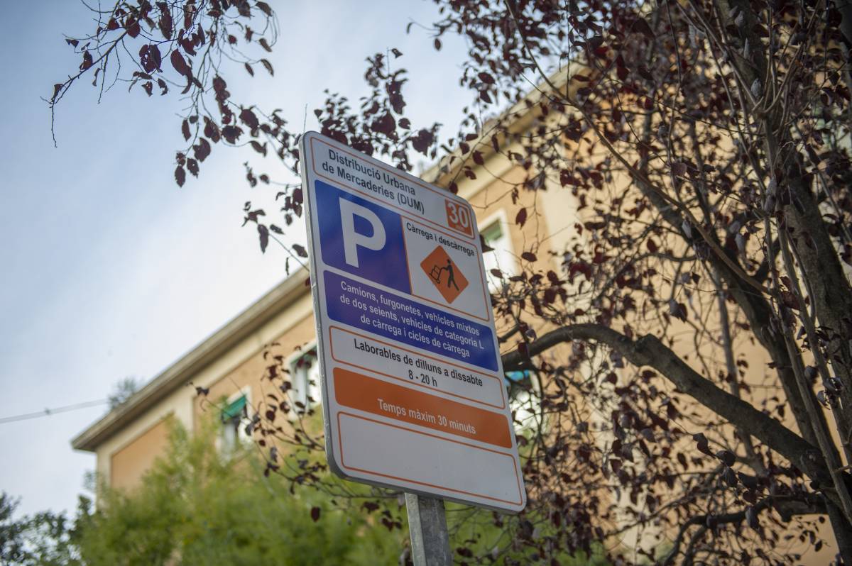 Cap a una app per ordenar la càrrega i descàrrega