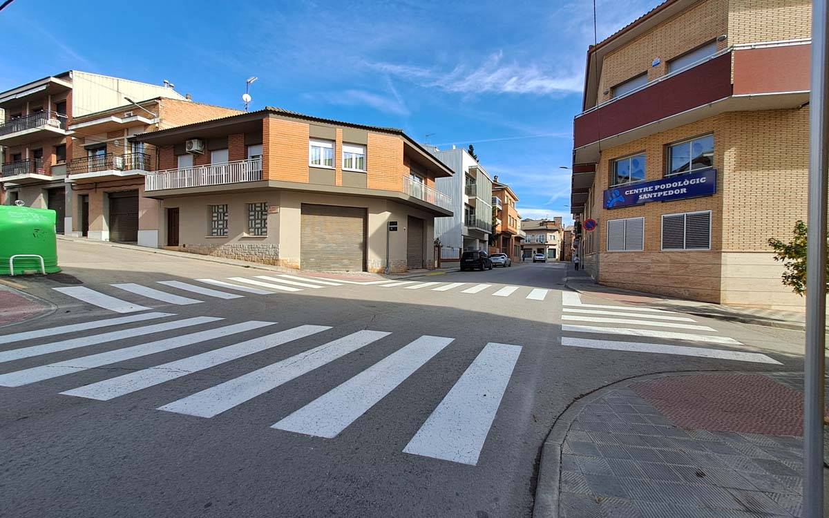Santpedor inicia obres de millora a diversos carrers per reforçar la seguretat viària i dels vianants
