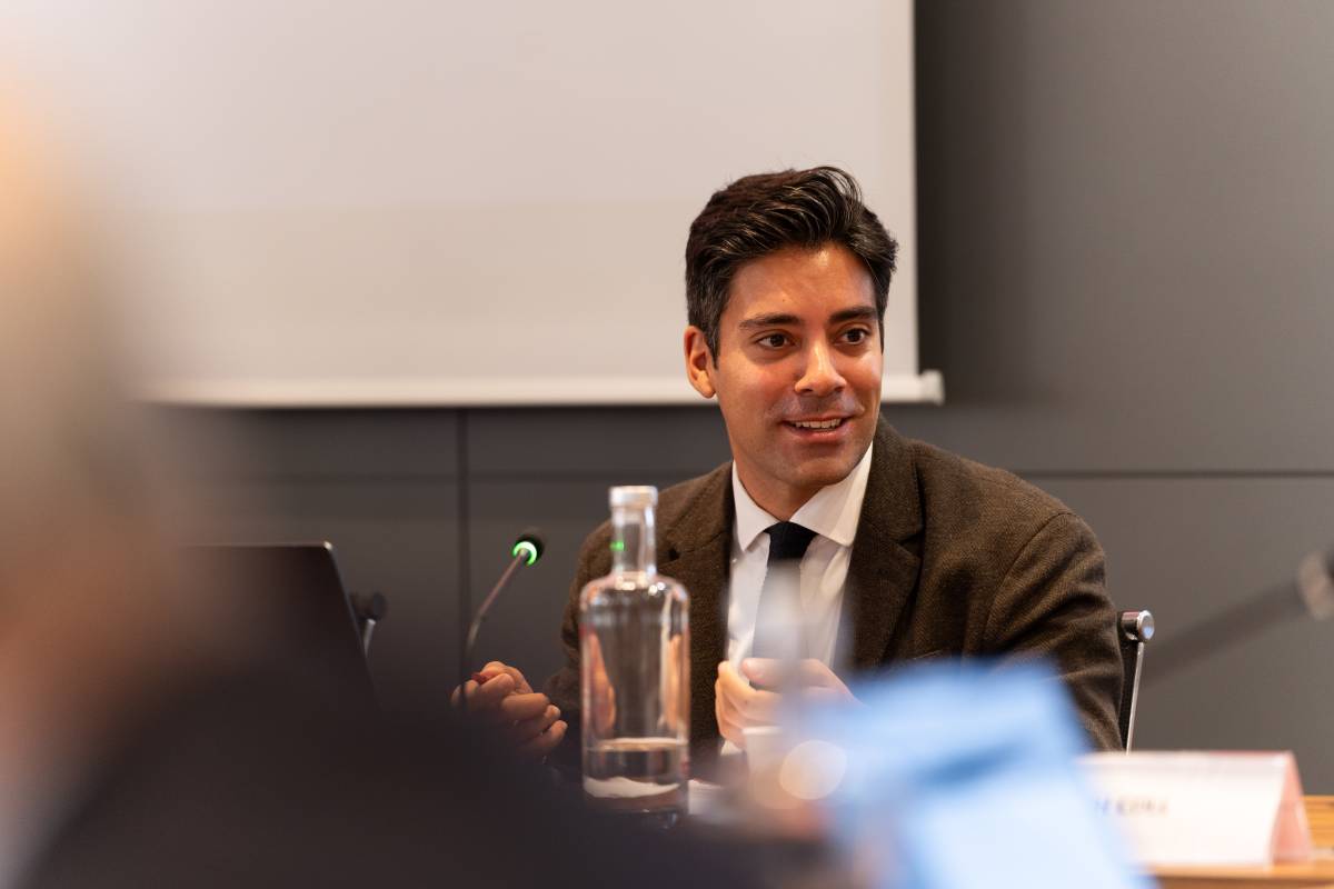 El consultor de projectes estratègics de l’Institut Cerdà, Riccardo Palazzolo - D. CHAO