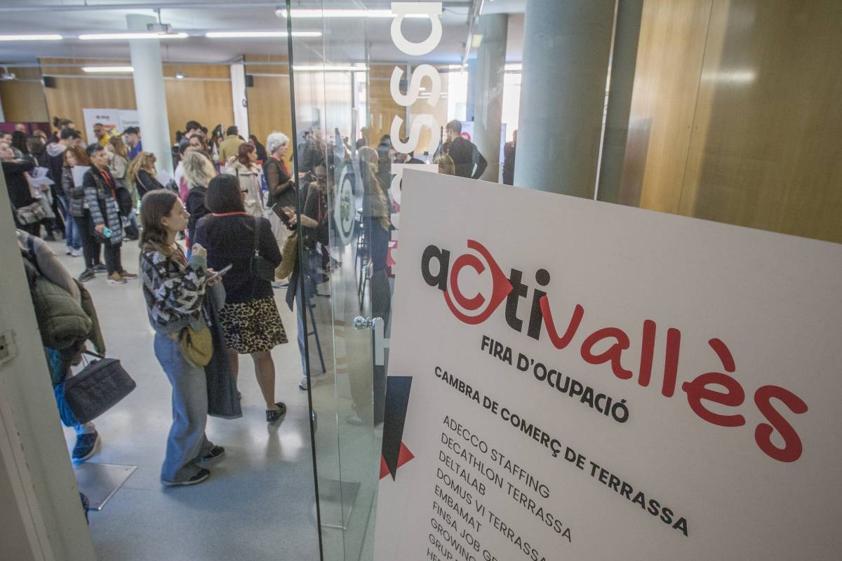 A la Fira de l`Ocupació ActiVallès hi han participat una vintena d`empreses