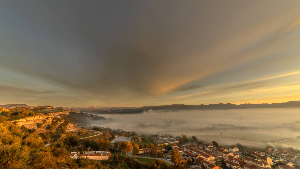 El temps d'aquest dijous 13 de novembre: fort vent i cels nuvolats