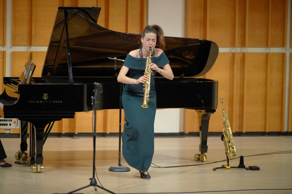Premi internacional per a una saxofonista de Terrassa