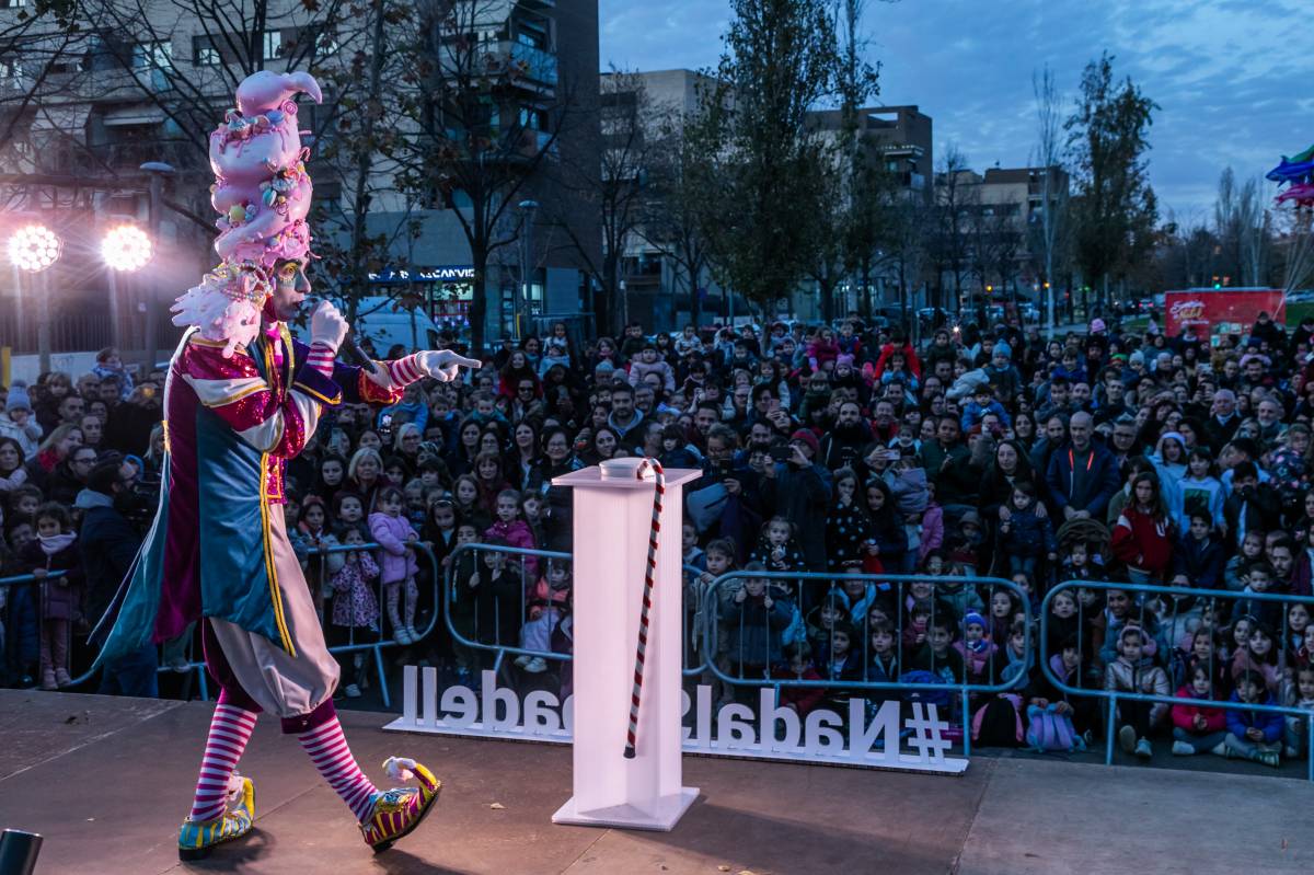 Una de l`encesa als barris de 2024