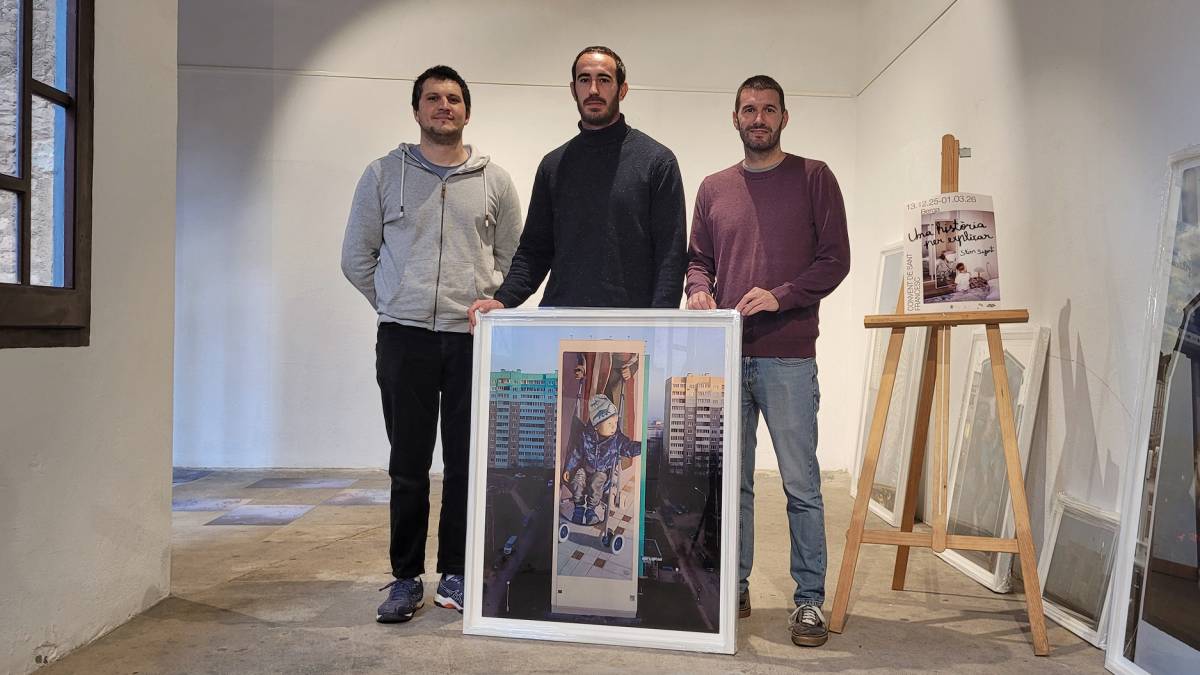 Del món a Sant Francesc: una exposició reuneix una cinquantena d'obres i projectes de Slim Safont