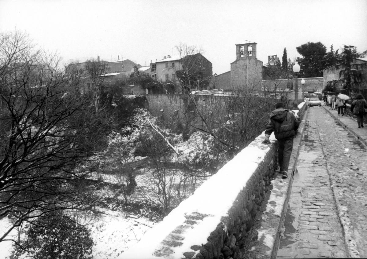 Pont de Sant Pere 1993 - Ricard Domènech - Arxiu Diari de Terrassa