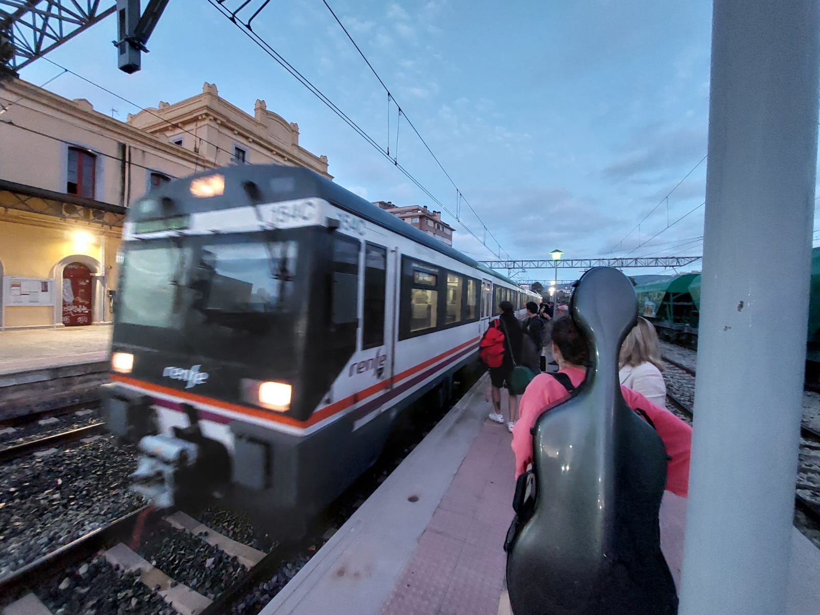 Imatge de l'estació de trens de Valls - Cedida