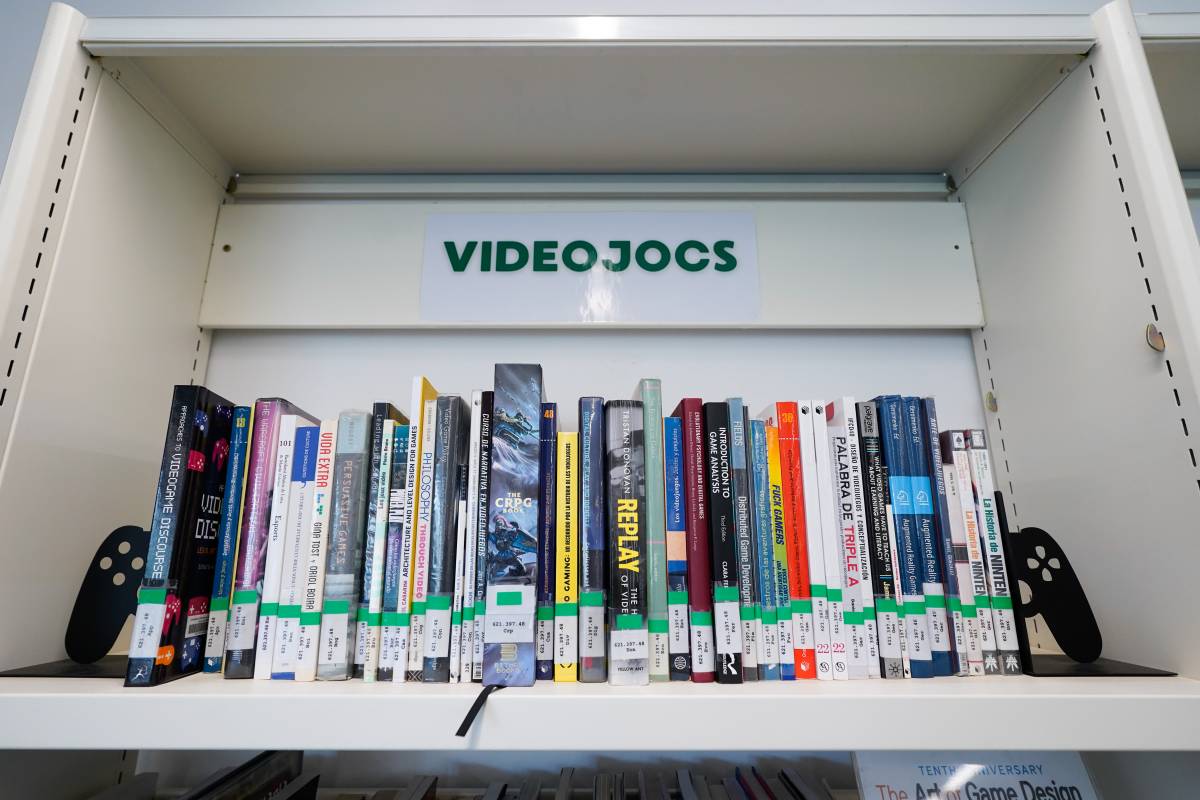 La nova sala de videojocs de la UAB