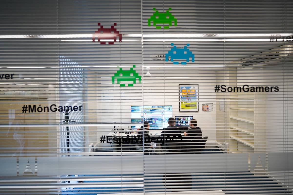 La nova sala de videojocs de la UAB