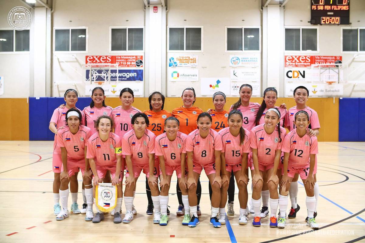 La selecció filipina, a Can Balsach - CEDIDA