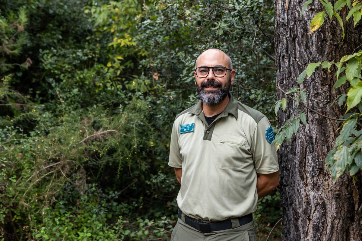 El guardià de Sant Llorenç que vigila el Parc Natural
