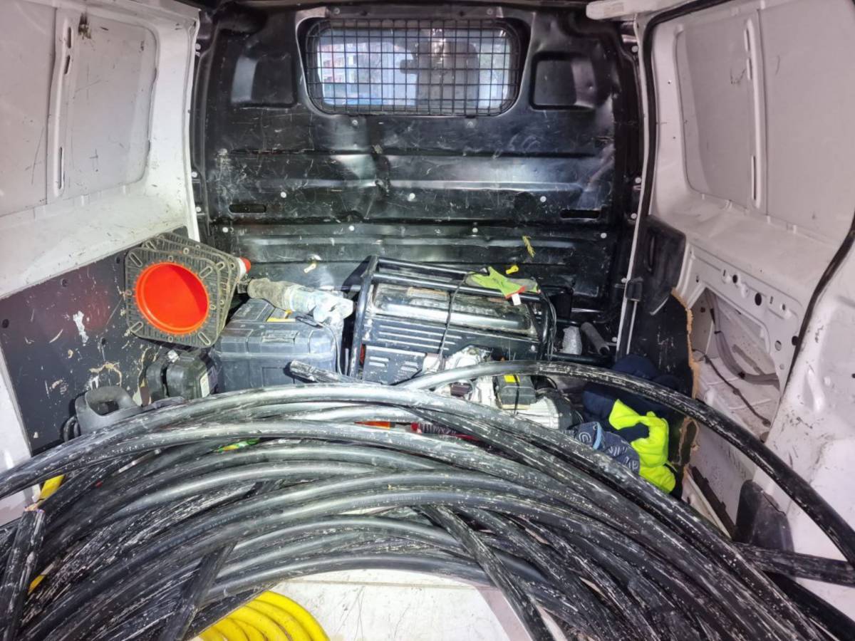 Enxampen tres persones que robaven cable de coure al Palau d'Anglesola fent-se passar per operaris de manteniment