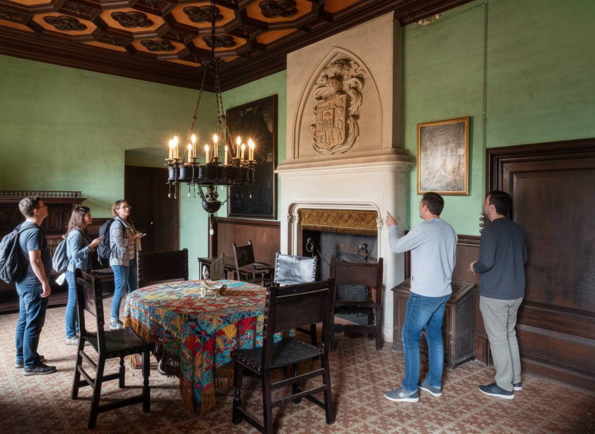 Planta noble de la Torre d`en Feu, segons la IA