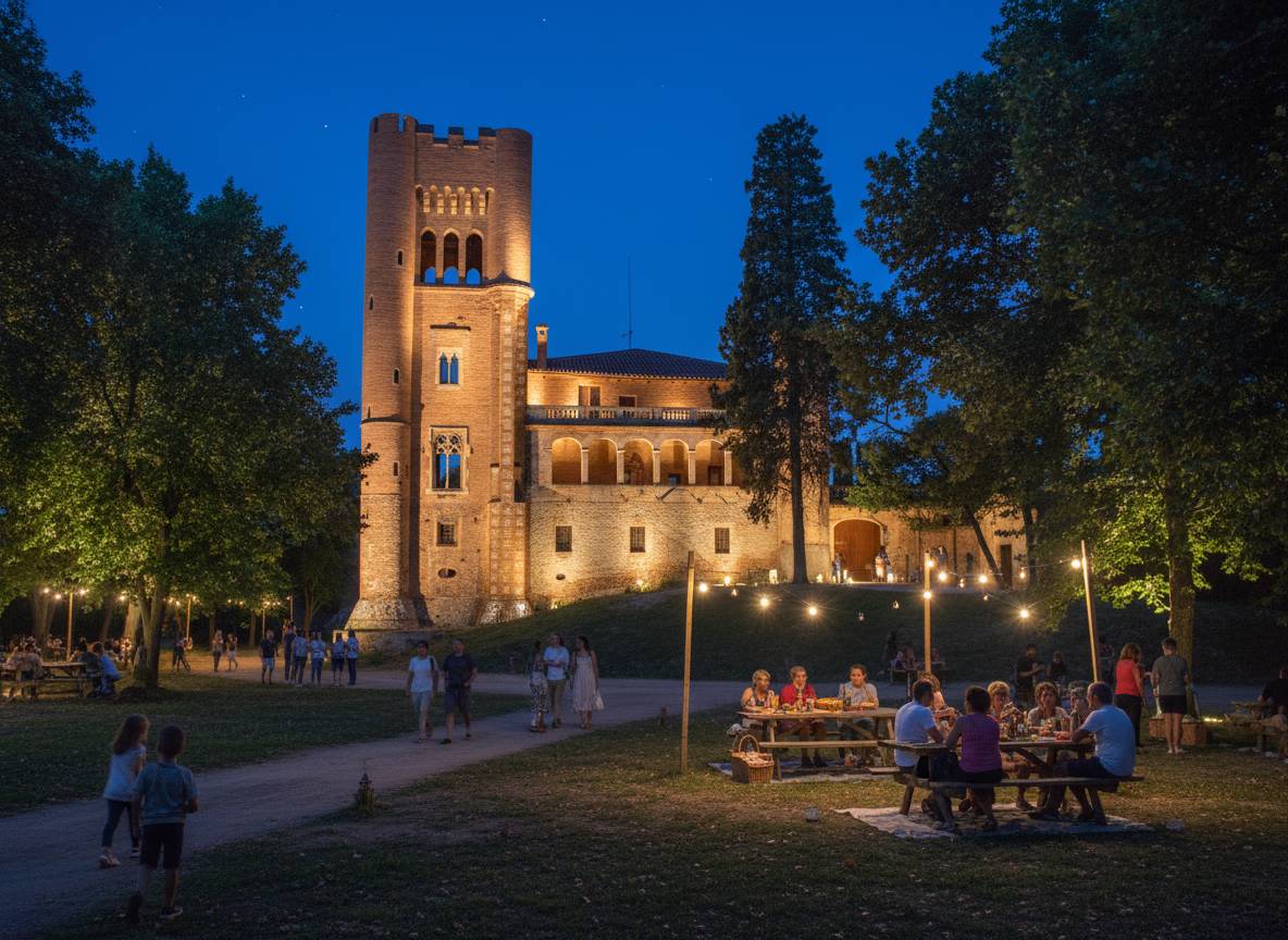 Proposta de recuperació de l`exterior de la Torre d`en Feu, segons la IA