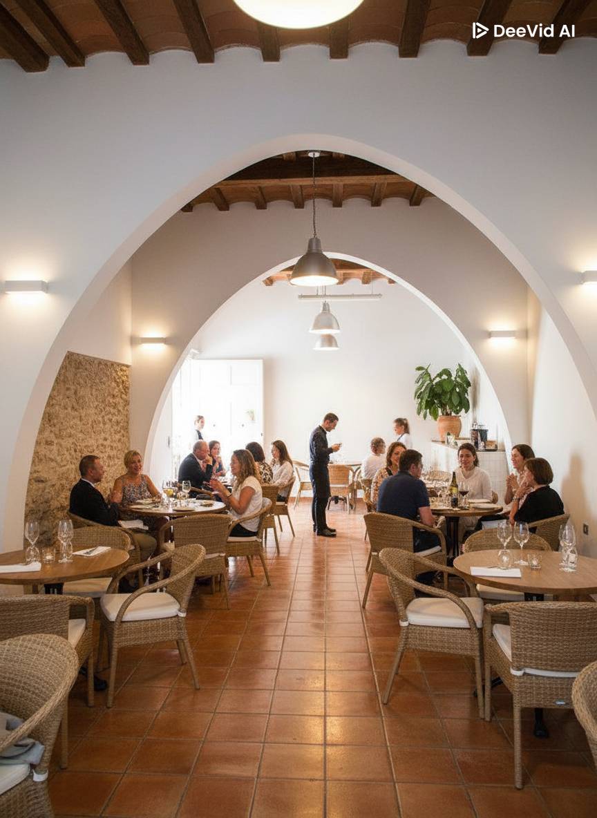 Possible sala interior de restaurant a la Torre d`en Feu