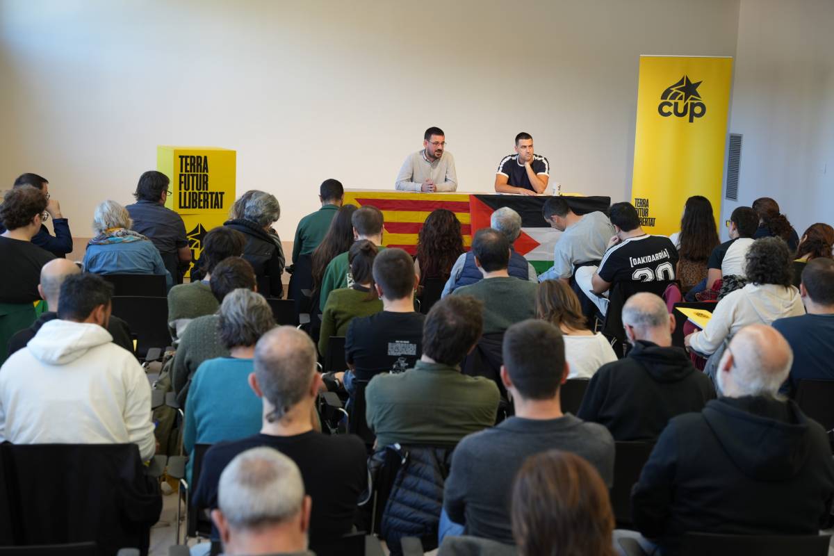 La CUP es conjura per construir un «bloc rupturista i transformador» amb l'habitatge com a centre del debat