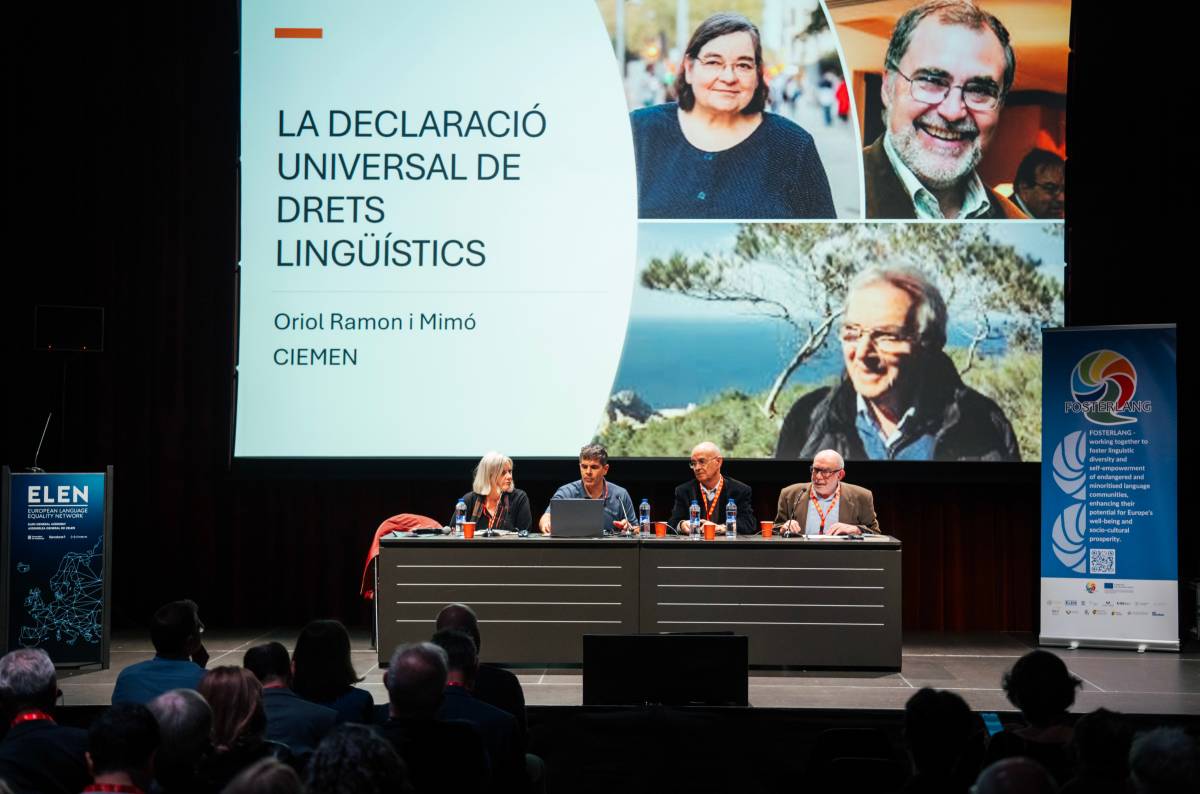 La Xarxa Europea per a la Igualtat Lingüística declara la situació «d'emergència» per al català