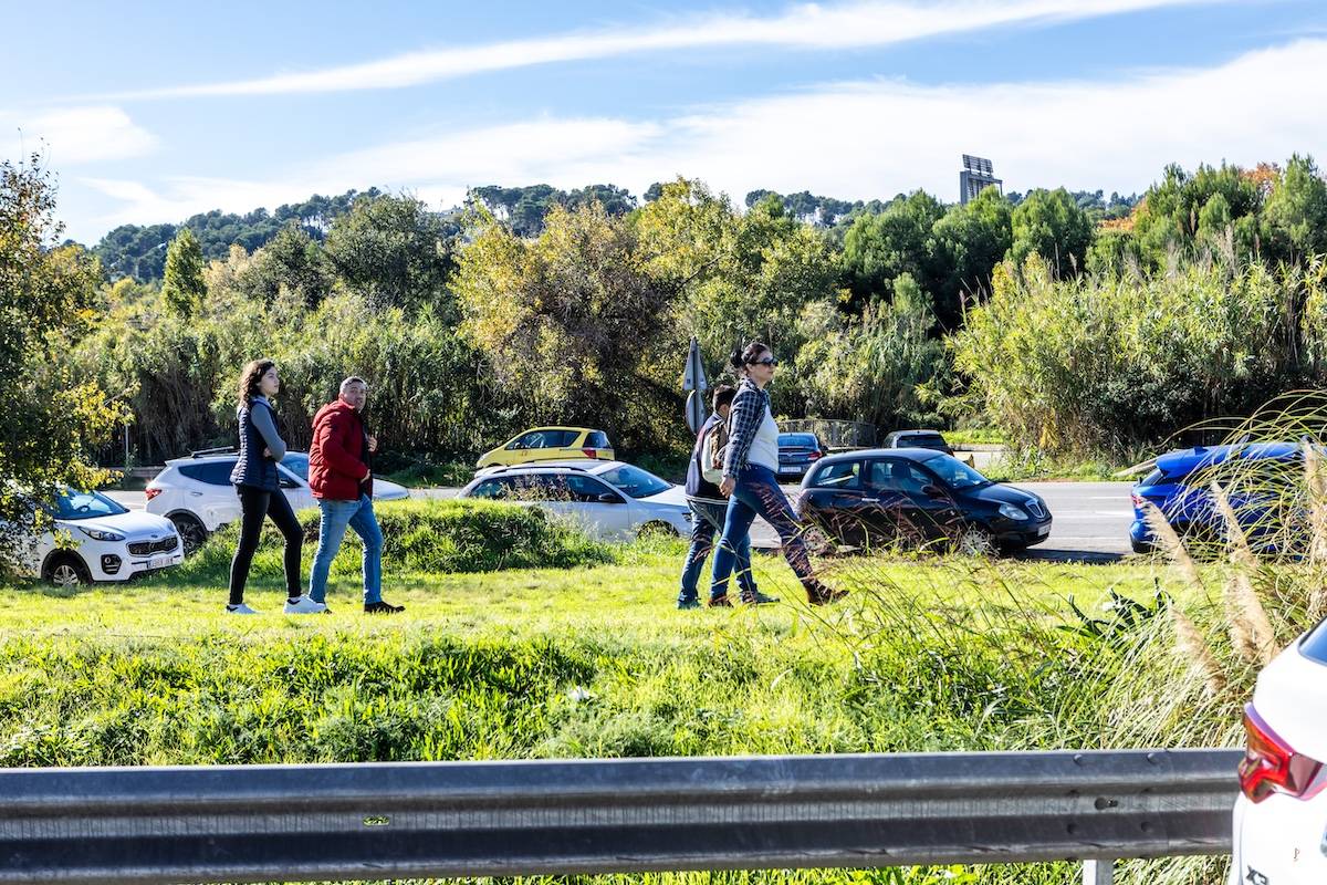 Els accessos a l`Aeroport, col·lapsats - Juanma Peláez Els accessos a l`Aeroport, col·lapsats