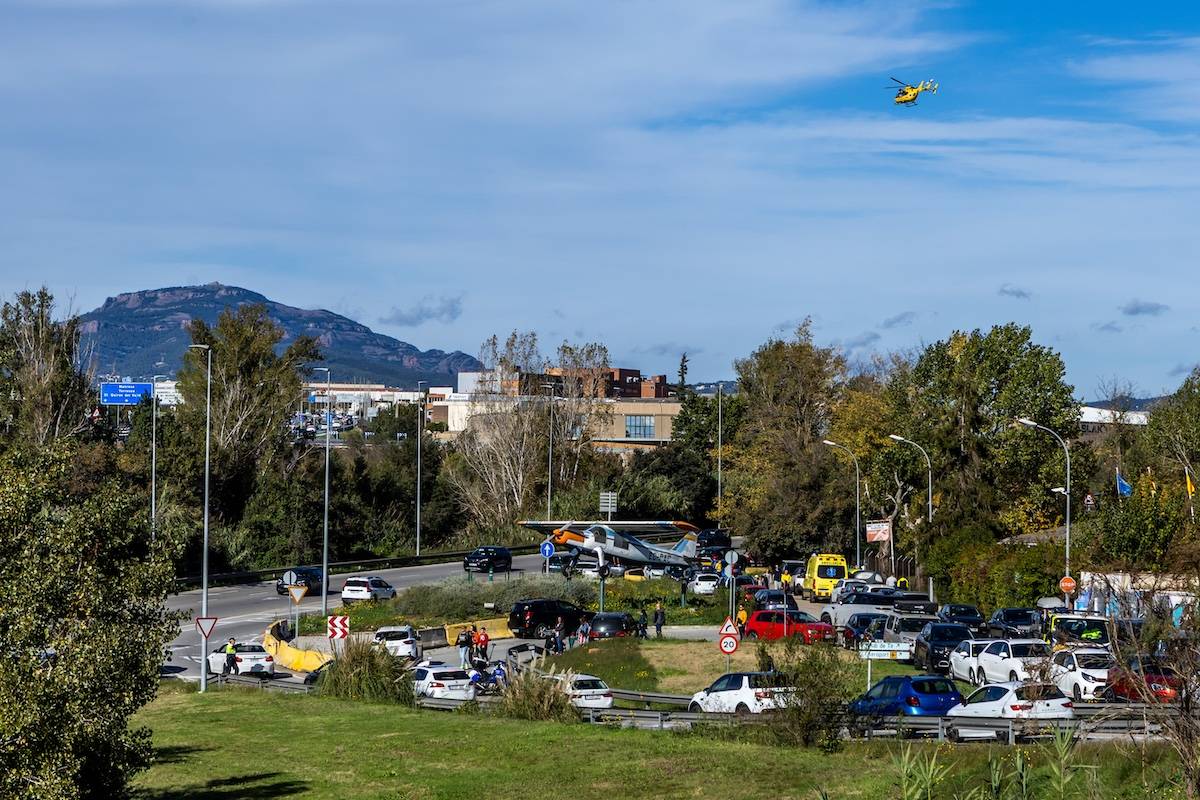 Els accessos a l'Aeroport, col·lapsats - Juanma Peláez