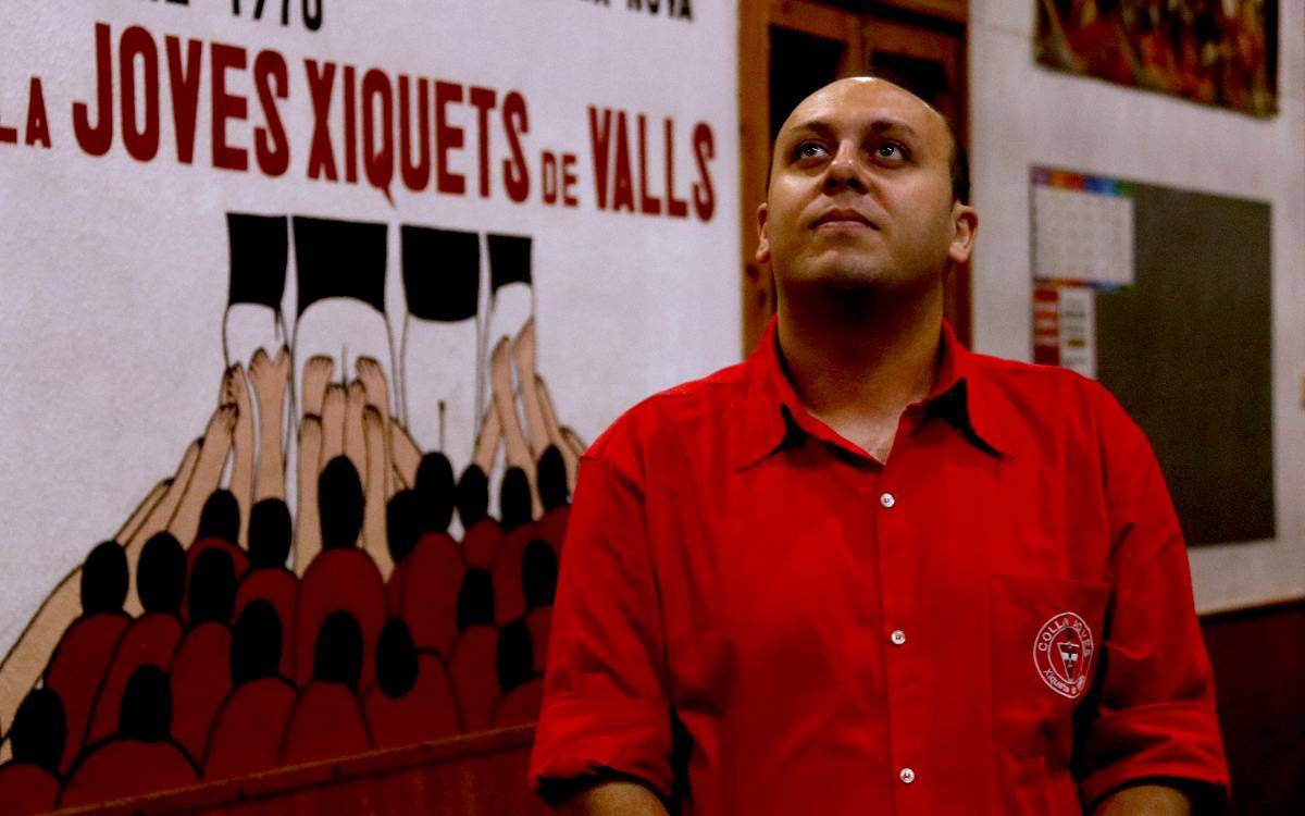 Un refugiat palestí casteller de la Joves: «A l'altra banda estan destruint-ho tot, i aquí estem construint amb el cos»