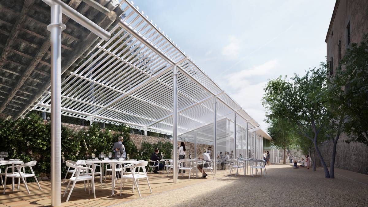 Projecte exterior del Castell de Llinars. - AJ Llinars