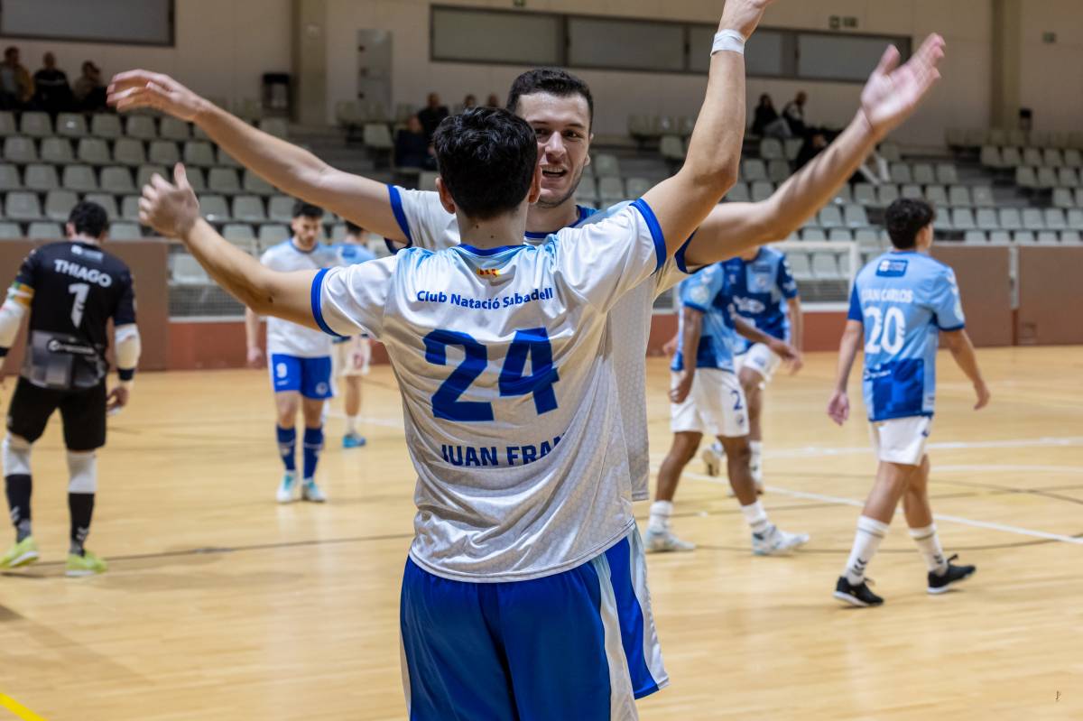 El CN Sabadell s'acosta a la zona de 'play-off' amb el tercer triomf consecutiu