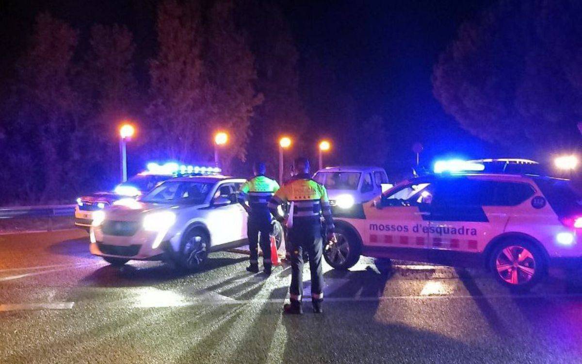 L'aturen en un control de trànsit a Vila-seca, intenta atropellar els mossos i acaba detingut