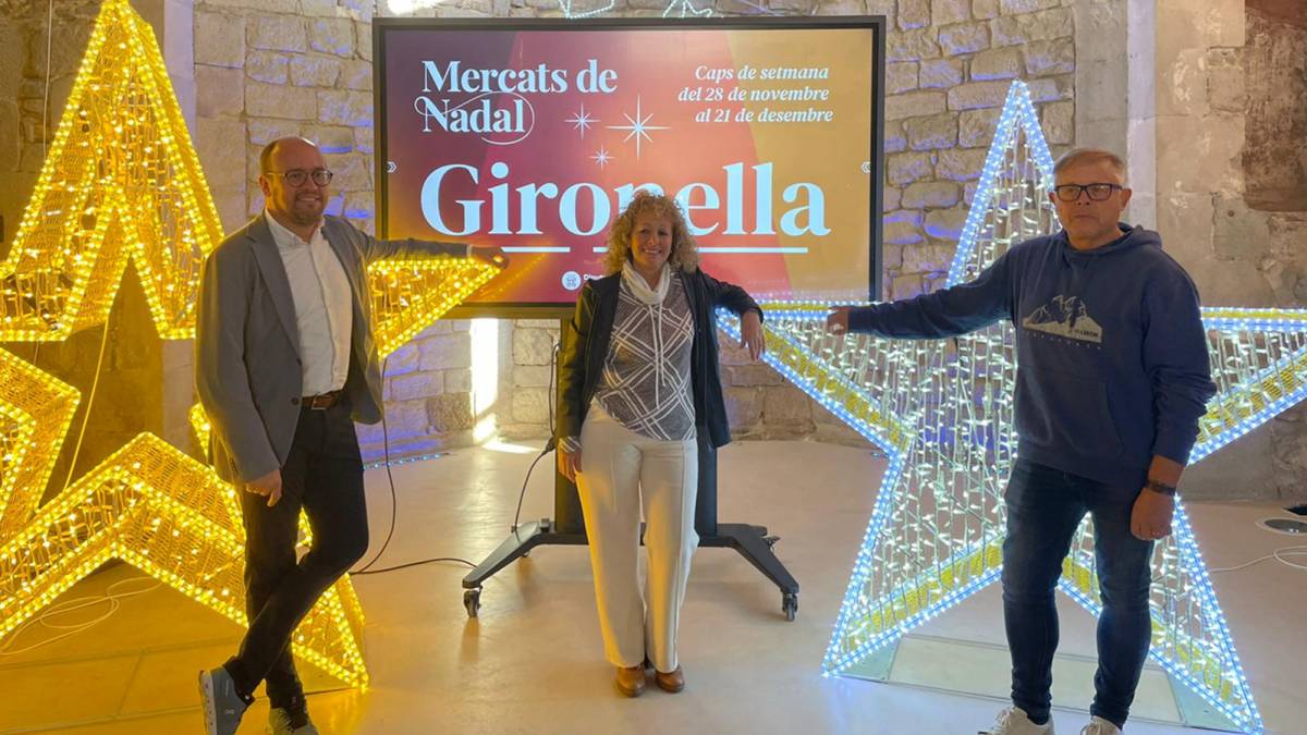 El Mercat de Nadal de Gironella torna amb més llums i un nou espai gastronòmic