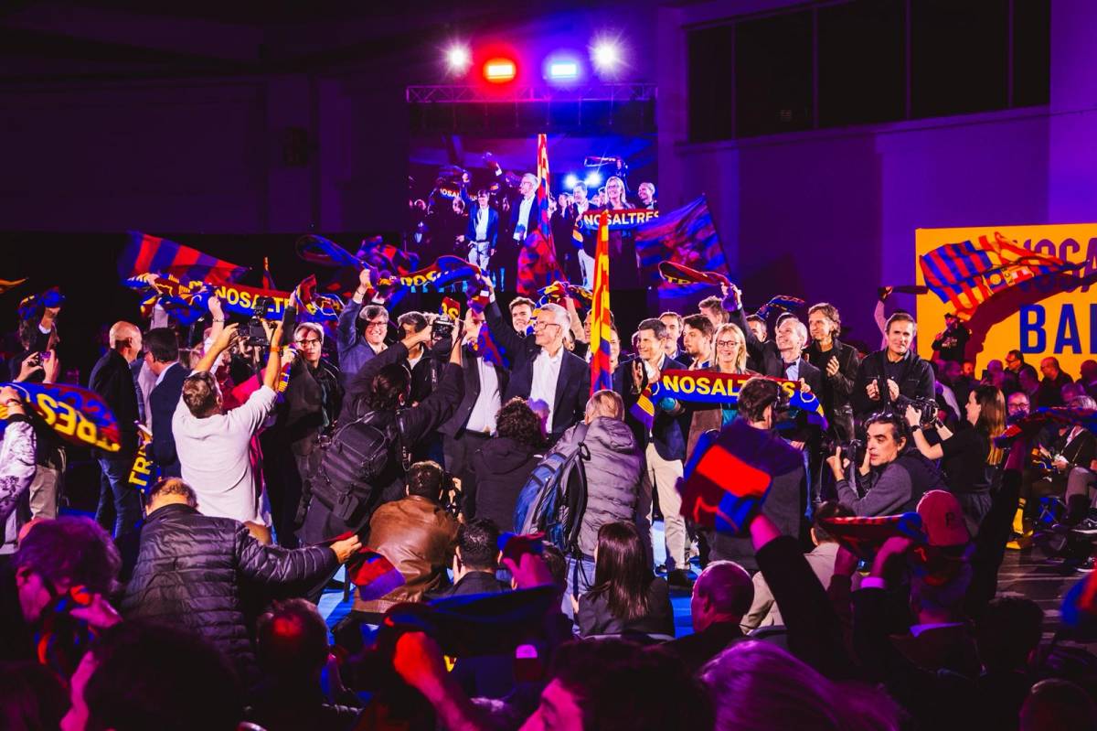 Víctor Font es presenta per remuntar el Barça amb una alternativa coral al «personalisme» de Laporta