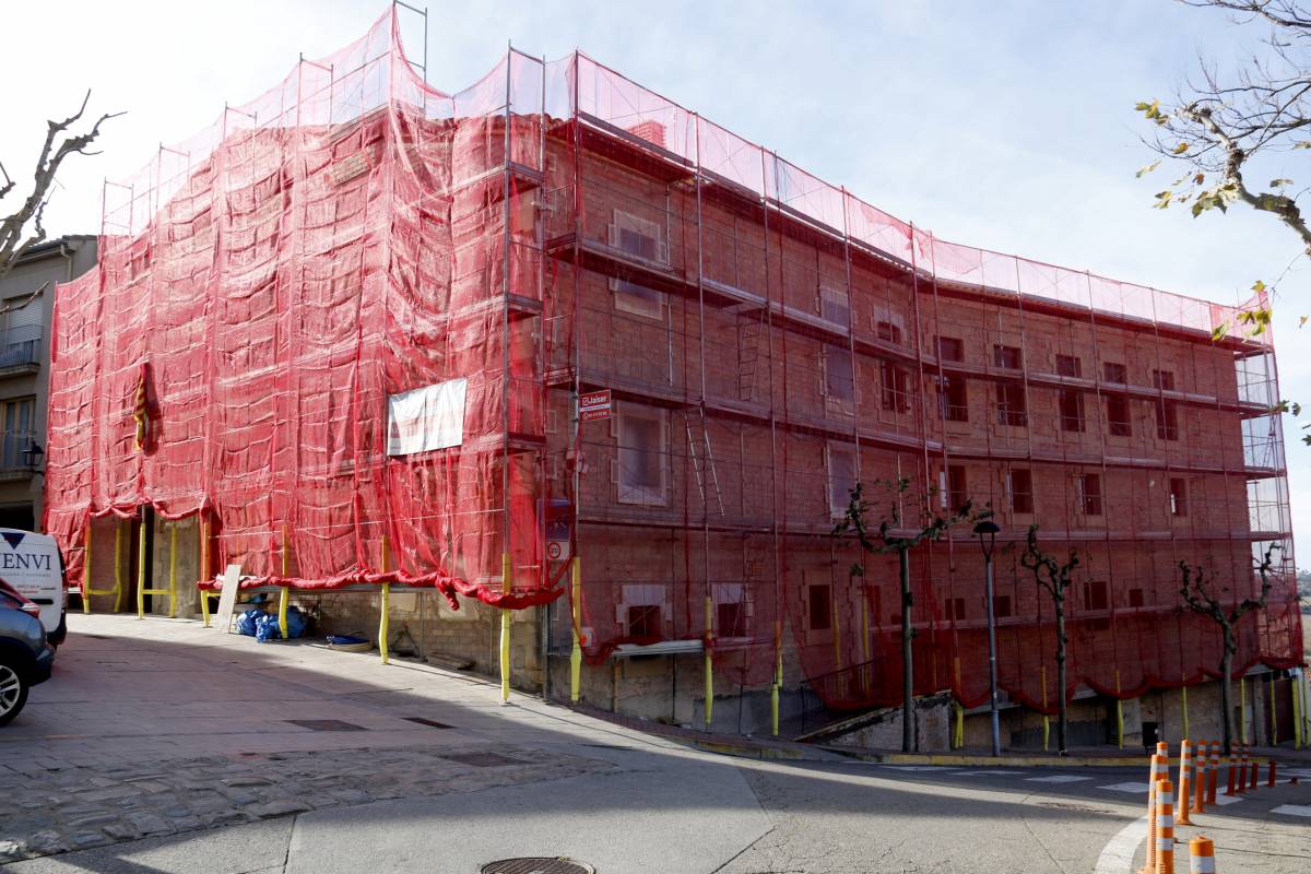 L'interior dels Jutjats de Cervera es millorarà per adaptar-lo a un futur tercer jutjat