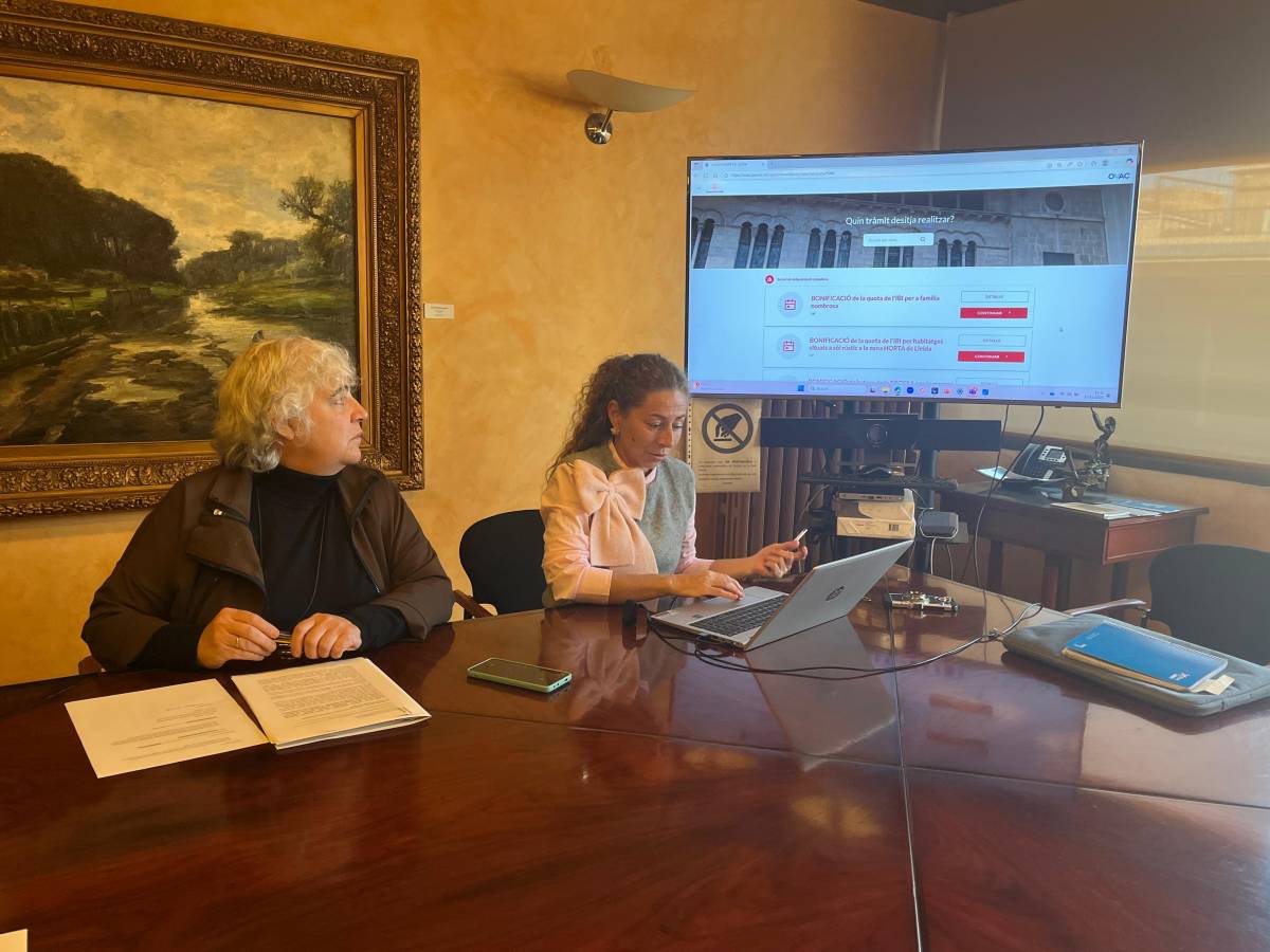 Lleida estrena la videoatenció ciutadana