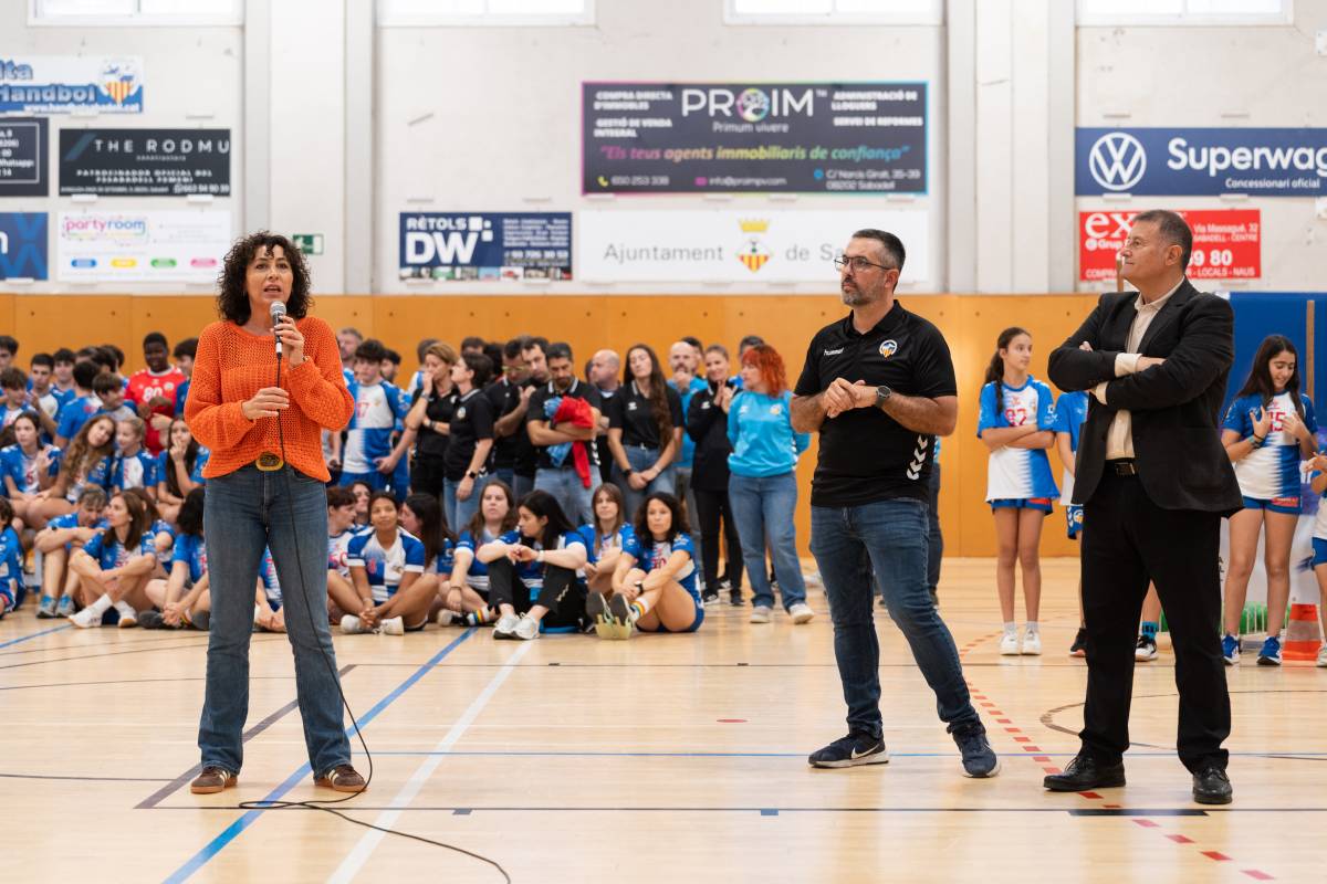 Presentació Creu Alta Sabadell Handbol 25-26 - David Chao Presentació Creu Alta Sabadell Handbol 25-26