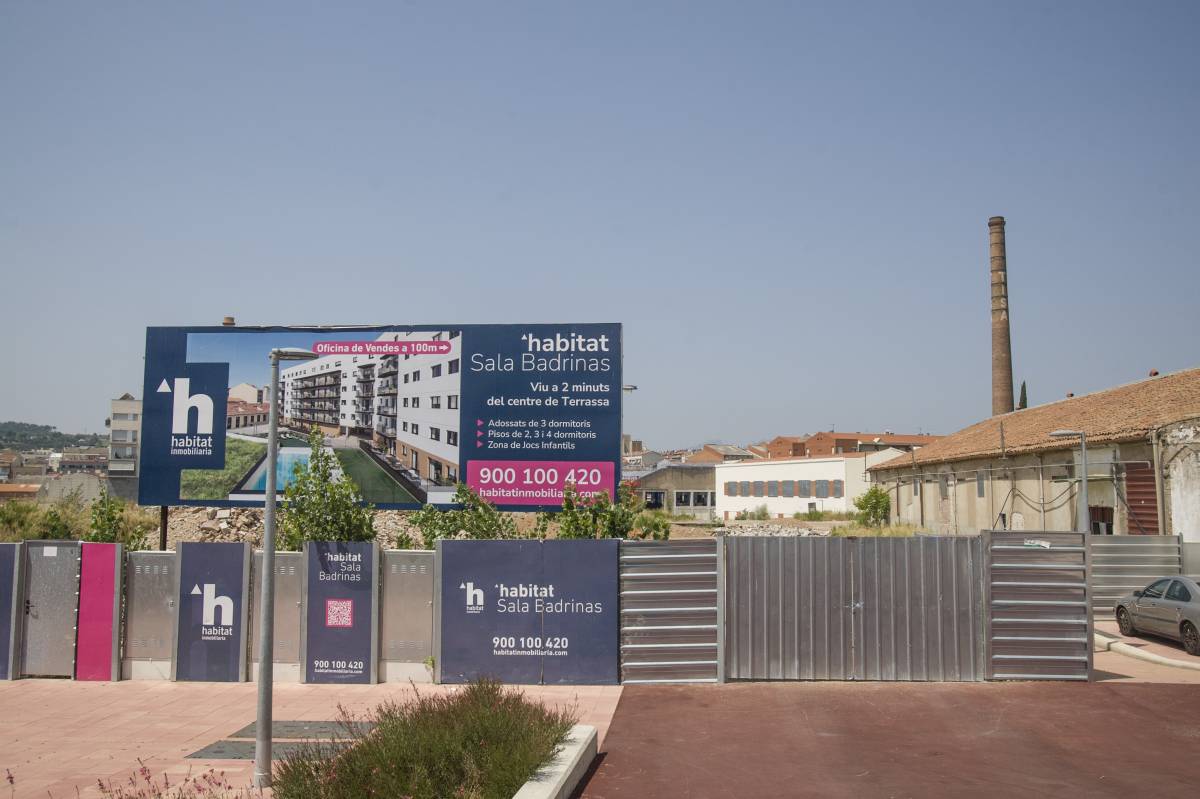 Terrassa atorga les primeres llicències d’obres per construir habitatges a l’àmbit de Sala Badrinas