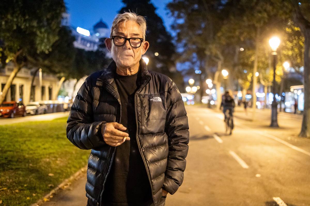 Enric González fotografiat aquesta setmana a Barcelona - Hugo Fernández