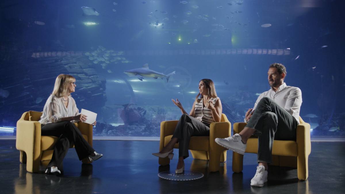 El primer episodi de «Se hace lo que se puede», amb Gemma Nierga