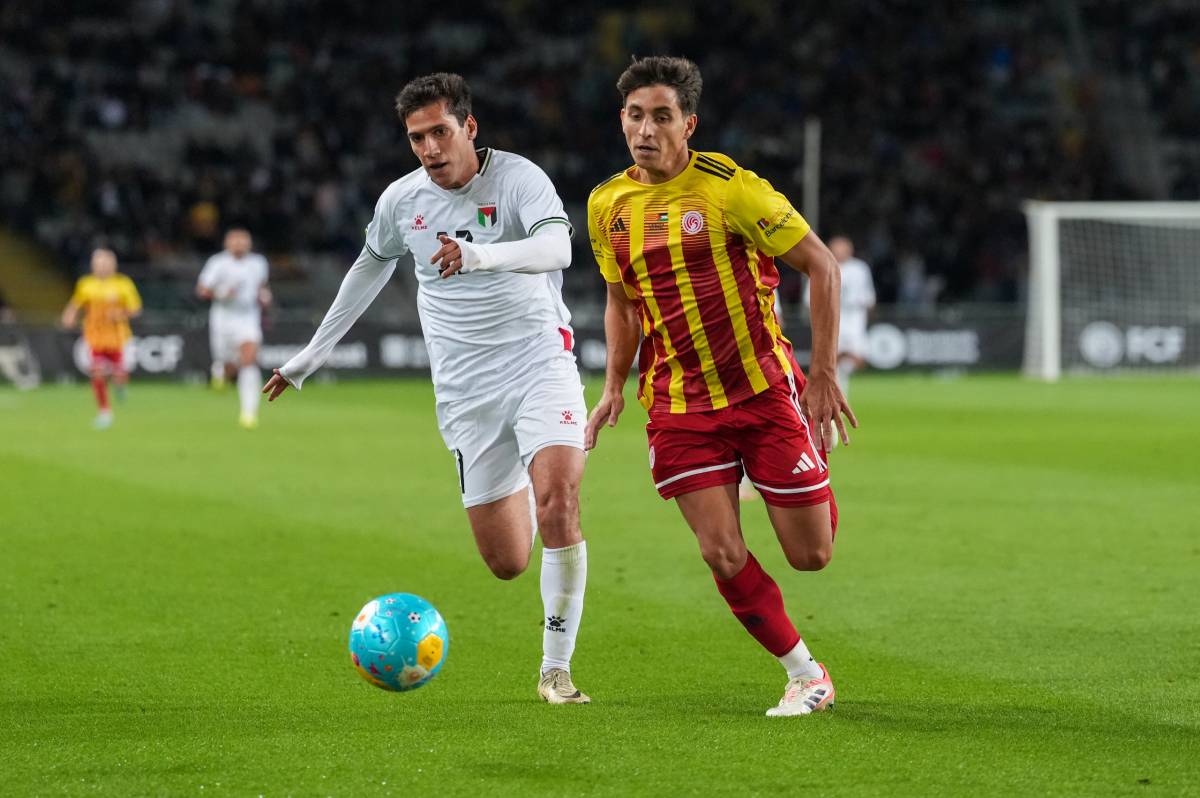 Catalunya guanya el partit solidari per Palestina a què han assistit més de 30.000 persones