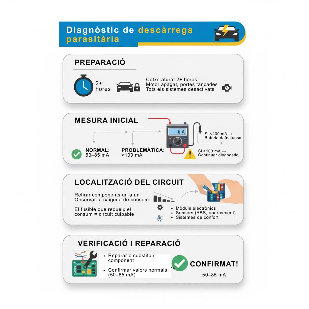 diagnòstic de descàrrega parasitària - diagnòstic de descàrrega parasitària