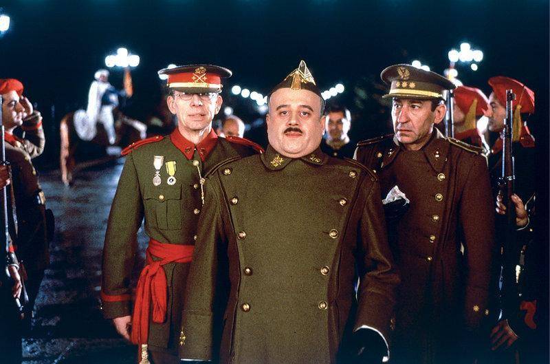 Echanove fent de Franco a «Madregilda»