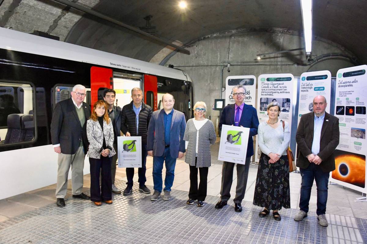 L'acte d'FGC ha tingut lloc aquest dimecres a plaça Catalunya de Barcelona - Cedida