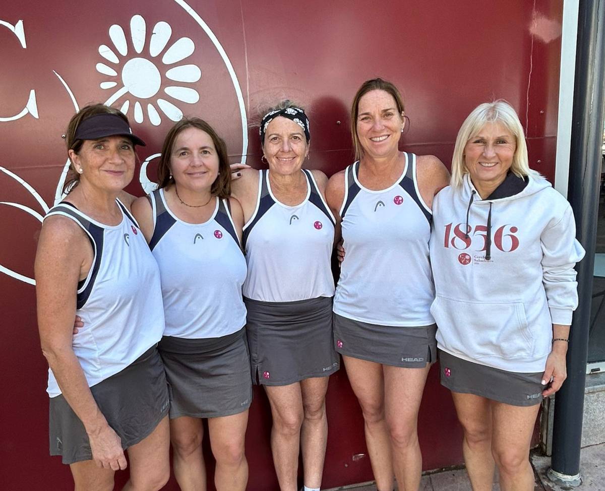 El Cercle Sabadellès 1856, brillant subcampió del Campionat de Catalunya en categoria +55