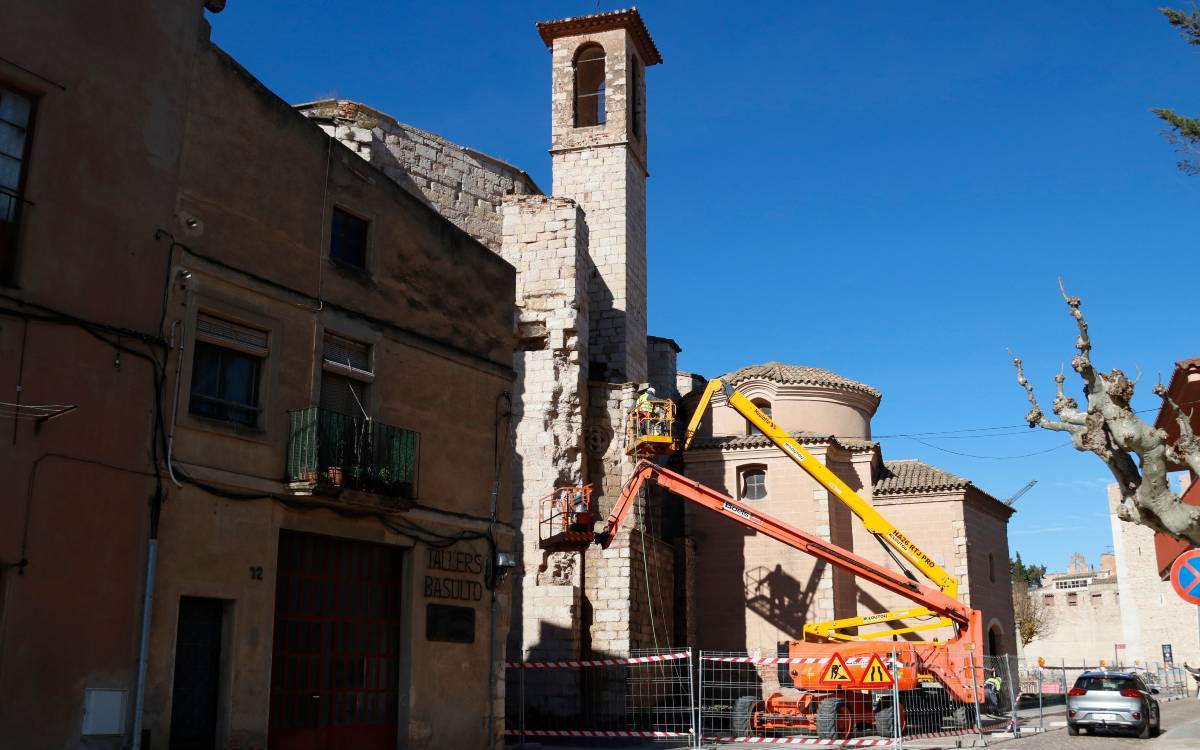 Montblanc aconsegueix una pròrroga per finalitzar les obres de reforma de l'antiga església de Sant Francesc