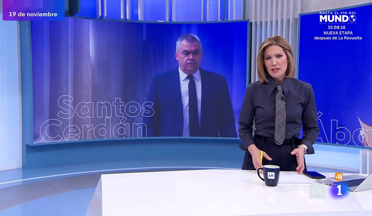 Silvia Intxaurrondo, aquest dijous a «La hora de La 1» del 19 de novembre - RTVE