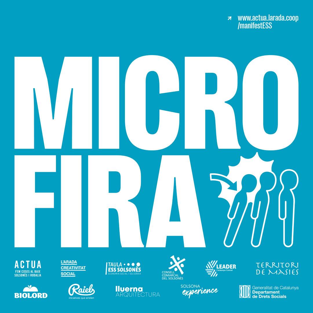 Mostraran amb una Micro Fira les aliances i impacte de l'economia social i solidària al Solsonès