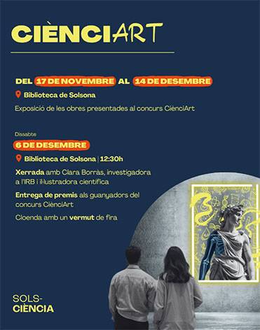 Exposició «CiènciArt» a la Biblioteca de Solsona 