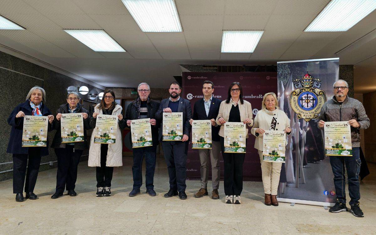 El Dinadal arriba a l'Espai Llotja i convida a donar suport a les famílies vulnerables de Reus