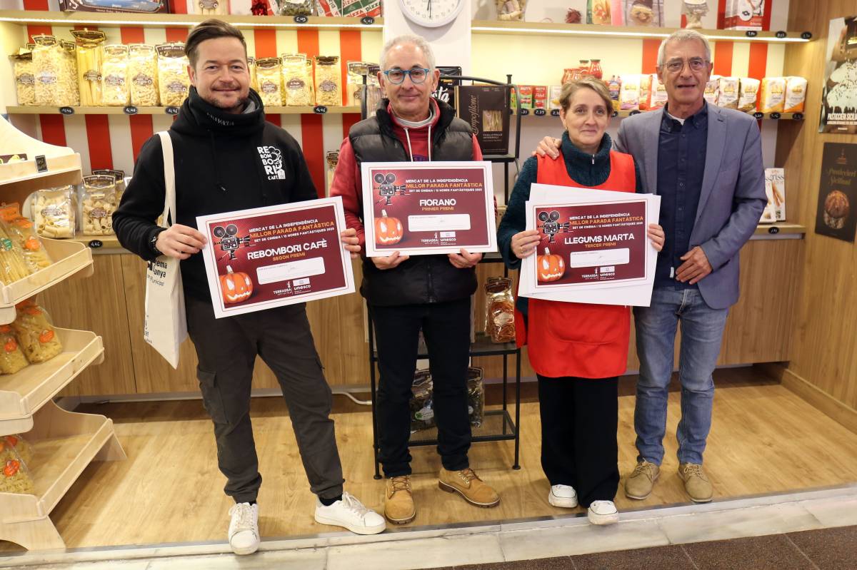 Aquests són els premiats dels concursos de decoració i maquillatge terrorífic de Terrassa