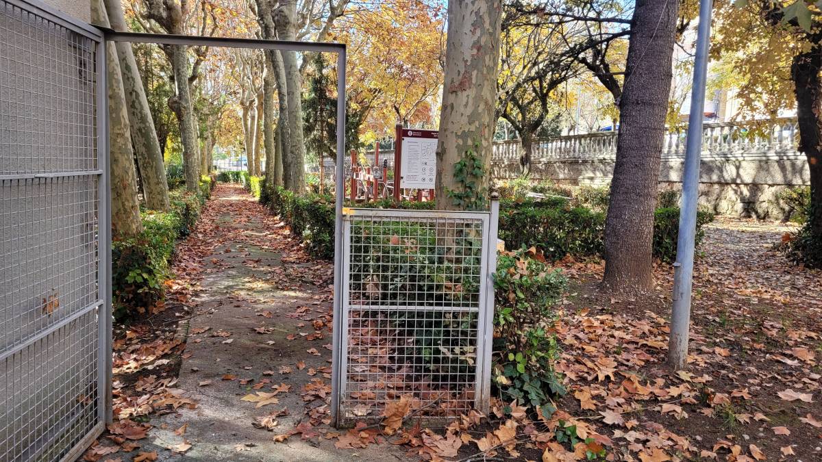 El jardí de la residència Sant Bernabé s`ha d`adequar perquè sigui accessible - Lídia López El jardí de la residència Sant Bernabé s`ha d`adequar perquè sigui accessible