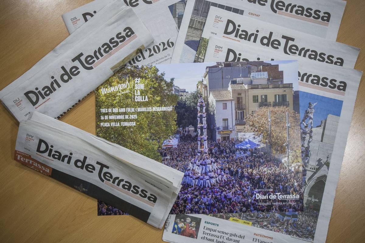El pòster del 3 de 10 descarregat, amb el Diari de Terrassa